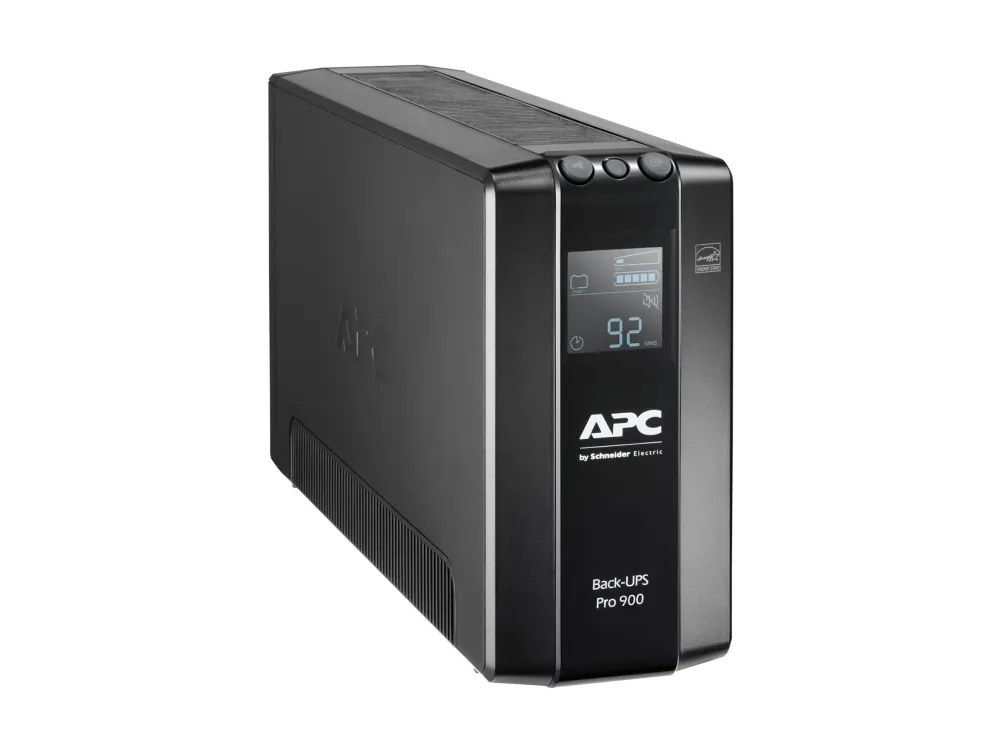 APC Back-UPS Pro BR900MI - UPS - AC 230 V - 540 Watt - 900 VA - USB - output-stikforbindelser: 6 - sort