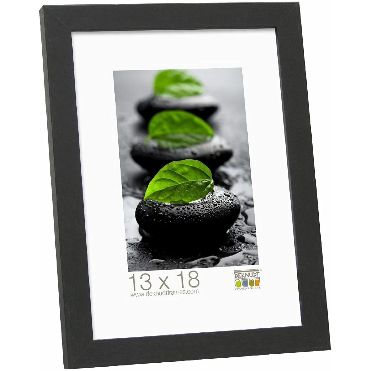 Deknudt cadre photo S44CF2 15x20 cm - Noir