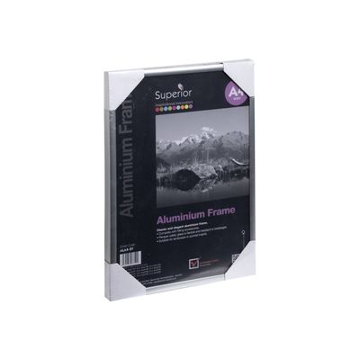Cadre photo Exacompta - 21 x 29,7 cm (A4) - aluminium
