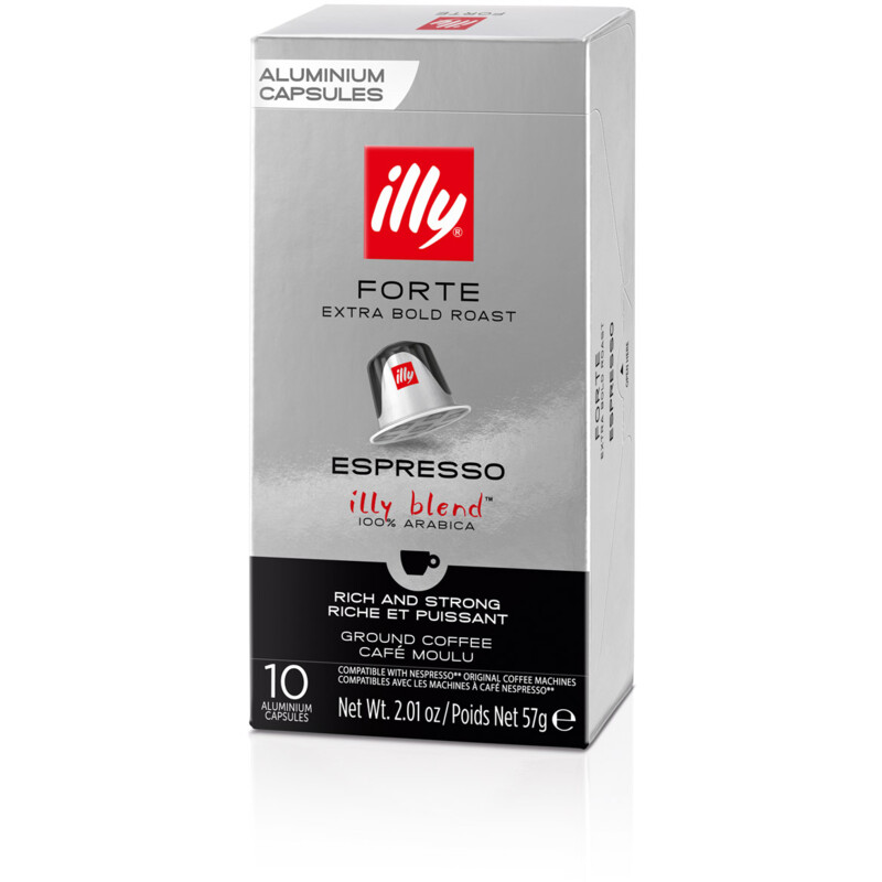 illy Forte espresso capsules