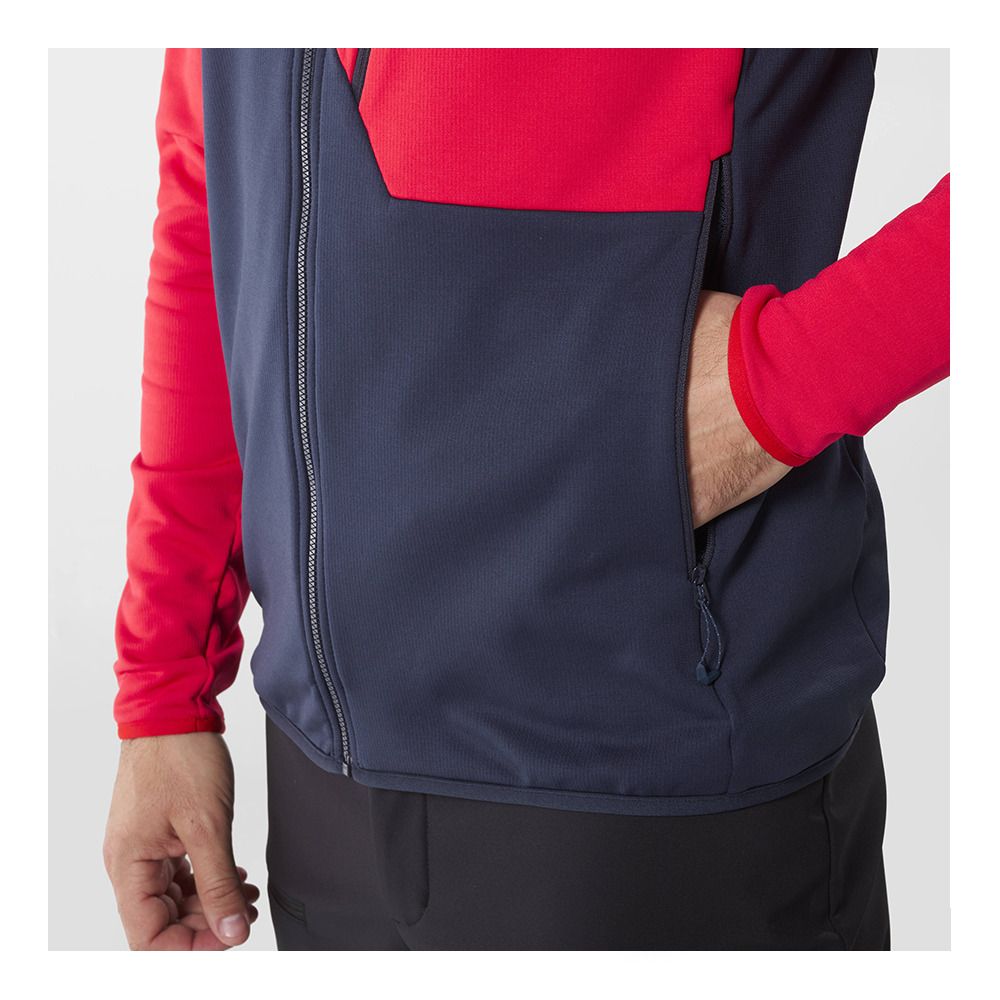 Millet SENECA - Polaire Homme saphir/rouge
