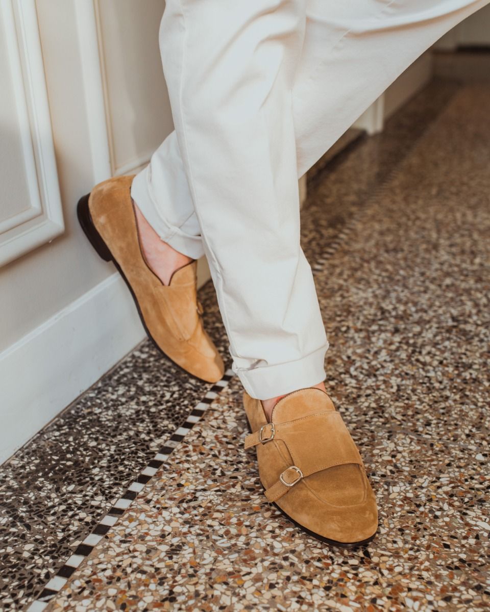 Calce 561 Bruin Heren Gespschoenen