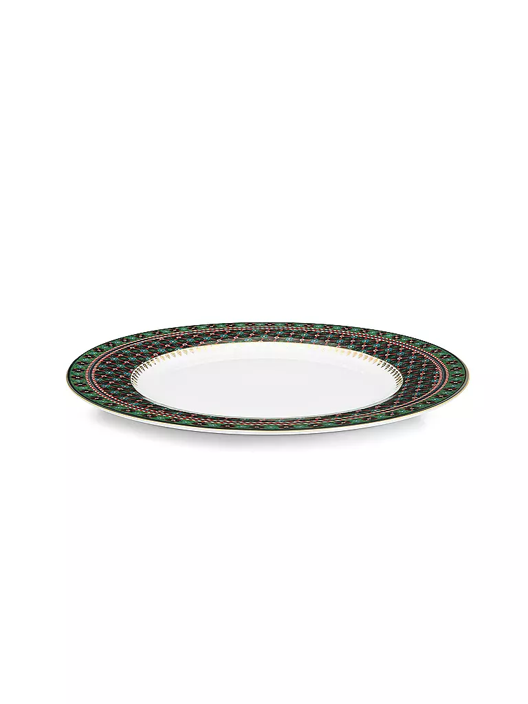 PIP STUDIO Speiseteller BERRY BLUES 26,5cm Clover Green dunkelgrün