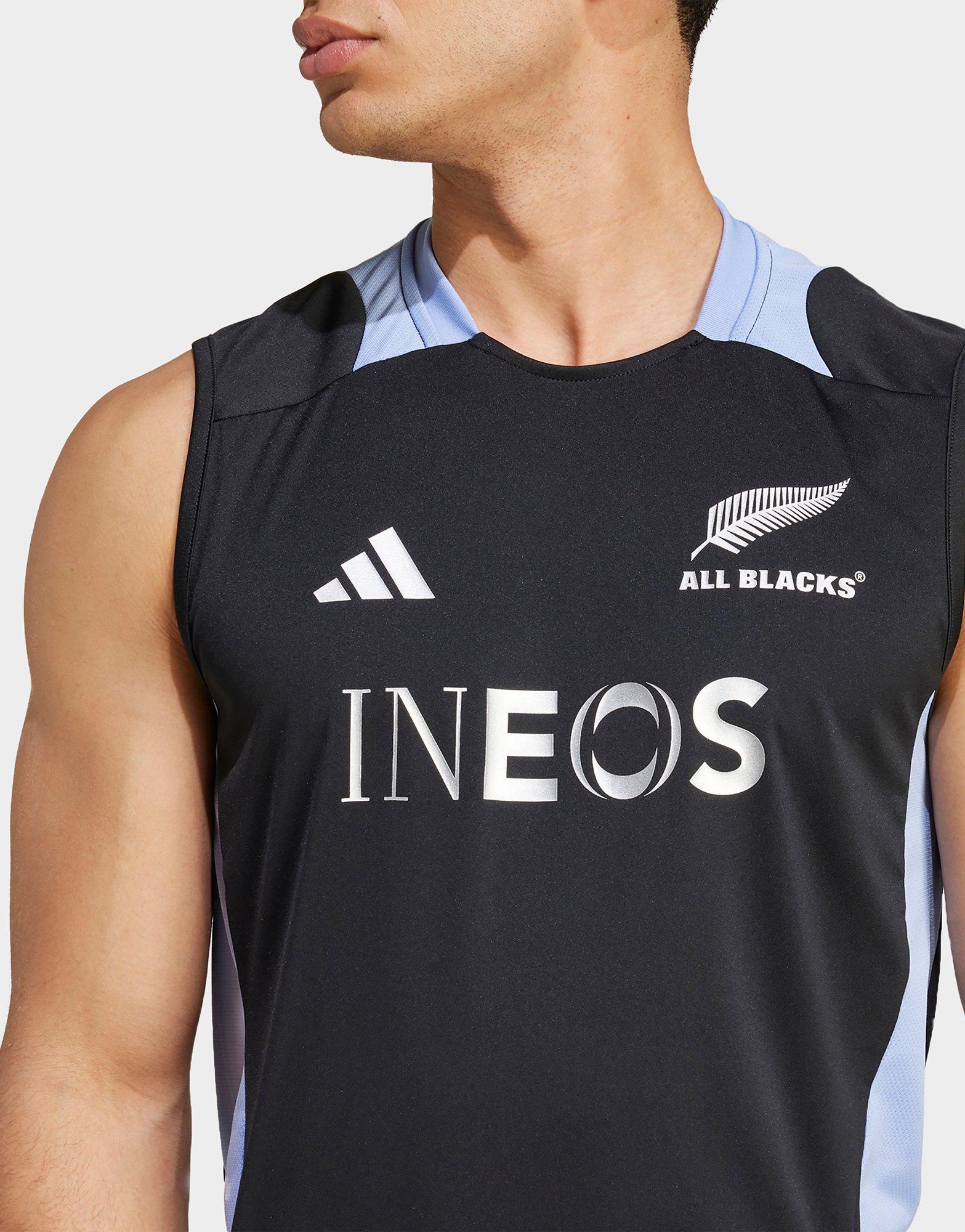 adidas T-shirt de rugby sans manches All Blacks AEROREADY