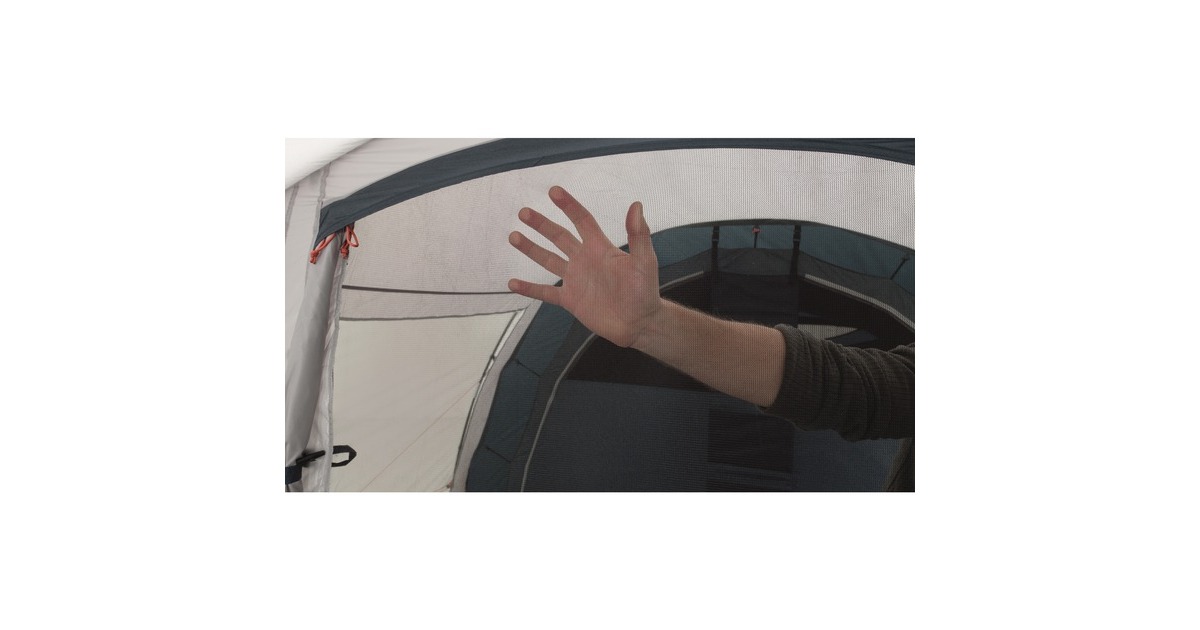 Easy CampPalmdale 400 tent  (Lichtgrijs/donkergrijs, 4 personen)