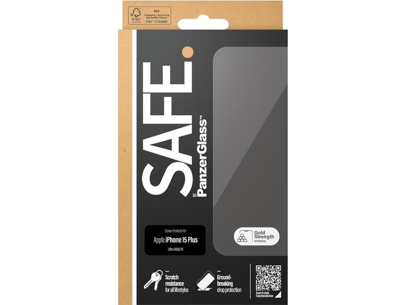SAFE. Displayschutz Ultra Wide Fit iPhone 15 Plus Display-Schutzfolie für das Apple iPhone 15 Plus