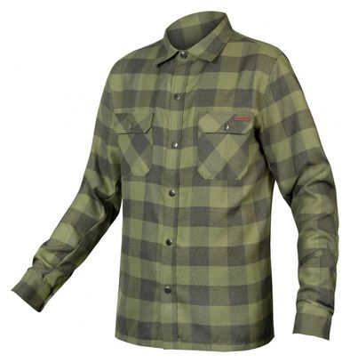 Chemise en Flanelle Endura Hummvee Vert