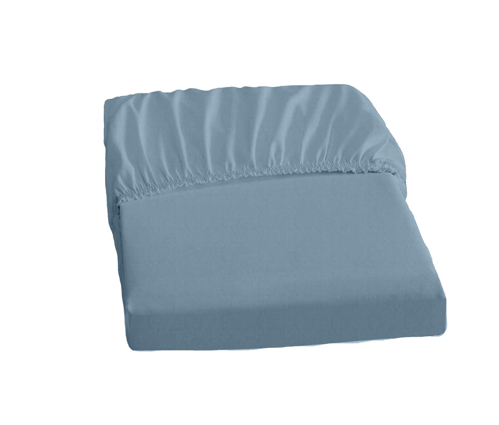 DORMISETTE Jersey-Spannbettlaken 180-200 x 200 cm stahlblau