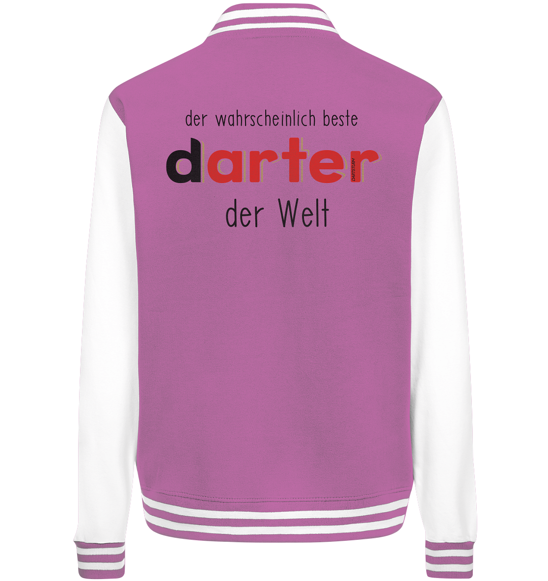 DartSturm - Der wahrscheinlich beste darter der Welt Schwarz - College Jacket
