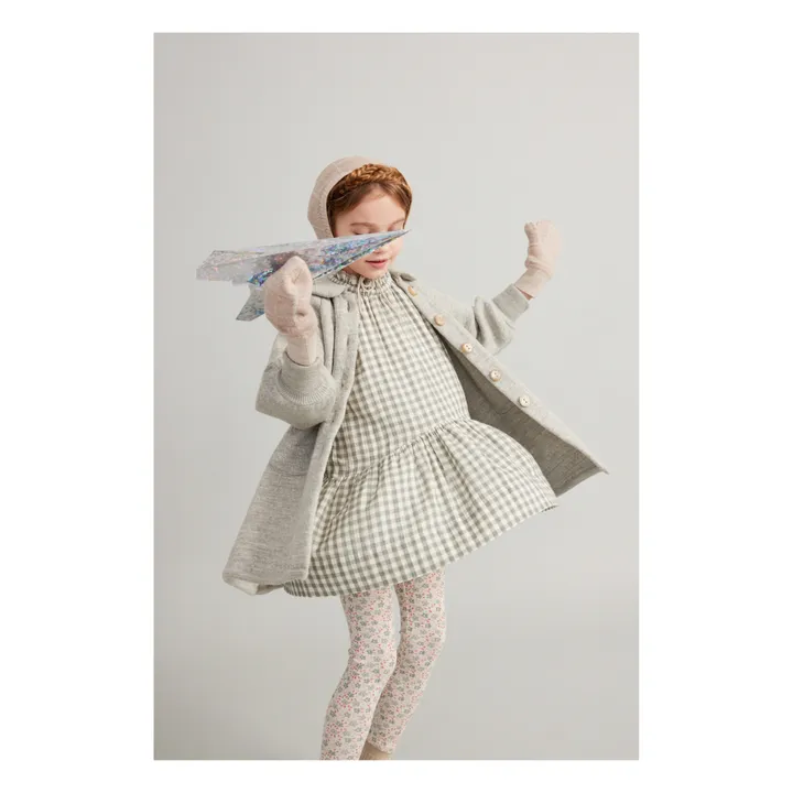 Soor Ploom Robe Gaze de Coton Bio Vichy Edith | Sauge