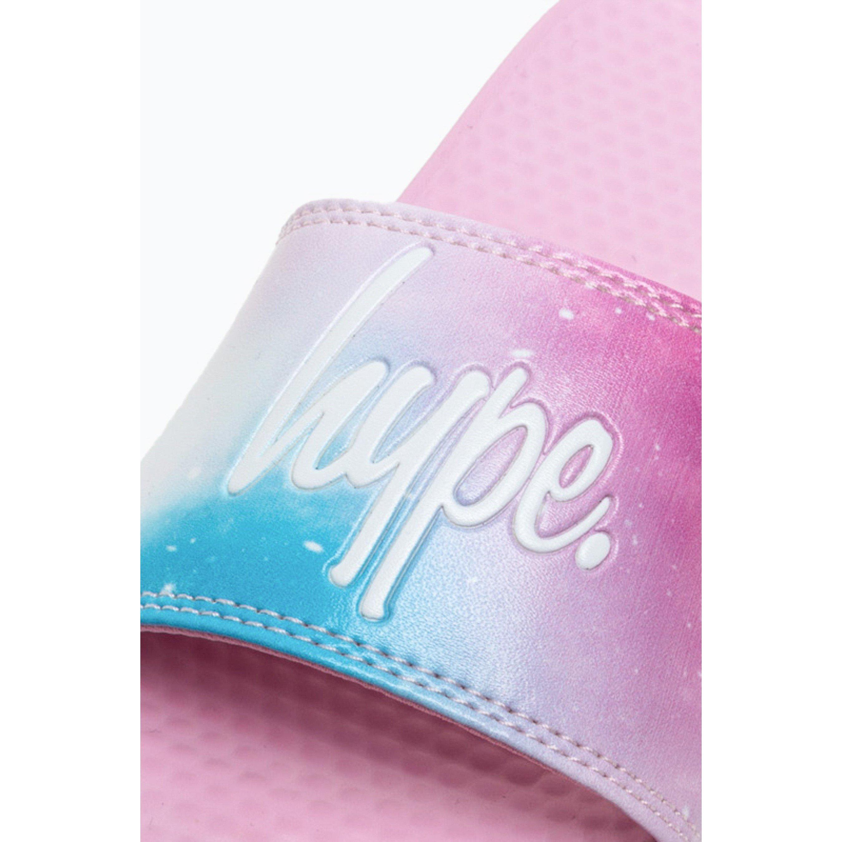 Hype Pastel Fade Sliders Juniors
