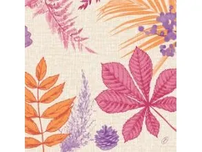 Serviet Dunisoft Airlaid L40xB40cm FSC Bright Autumn,6 pk x 60 stk/krt