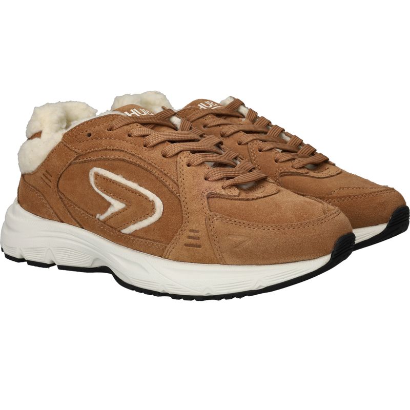HUB Target Sneakers Cognac Dames