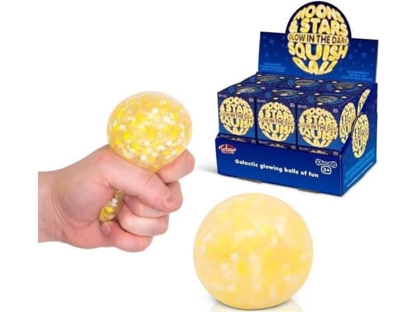 Moon and Stars Anti-Stress Ball Scrunchems