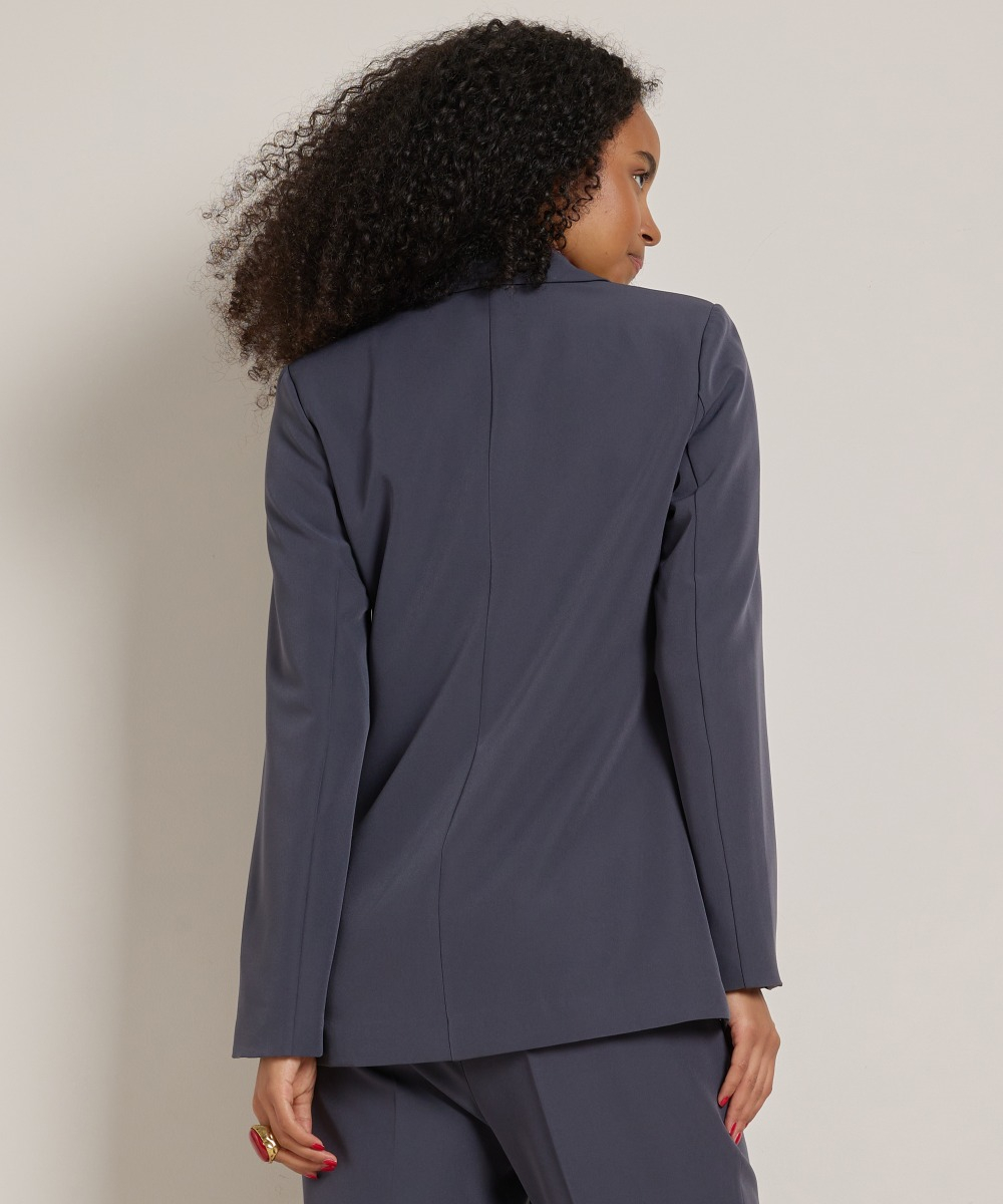 uni blazer panterprint voering