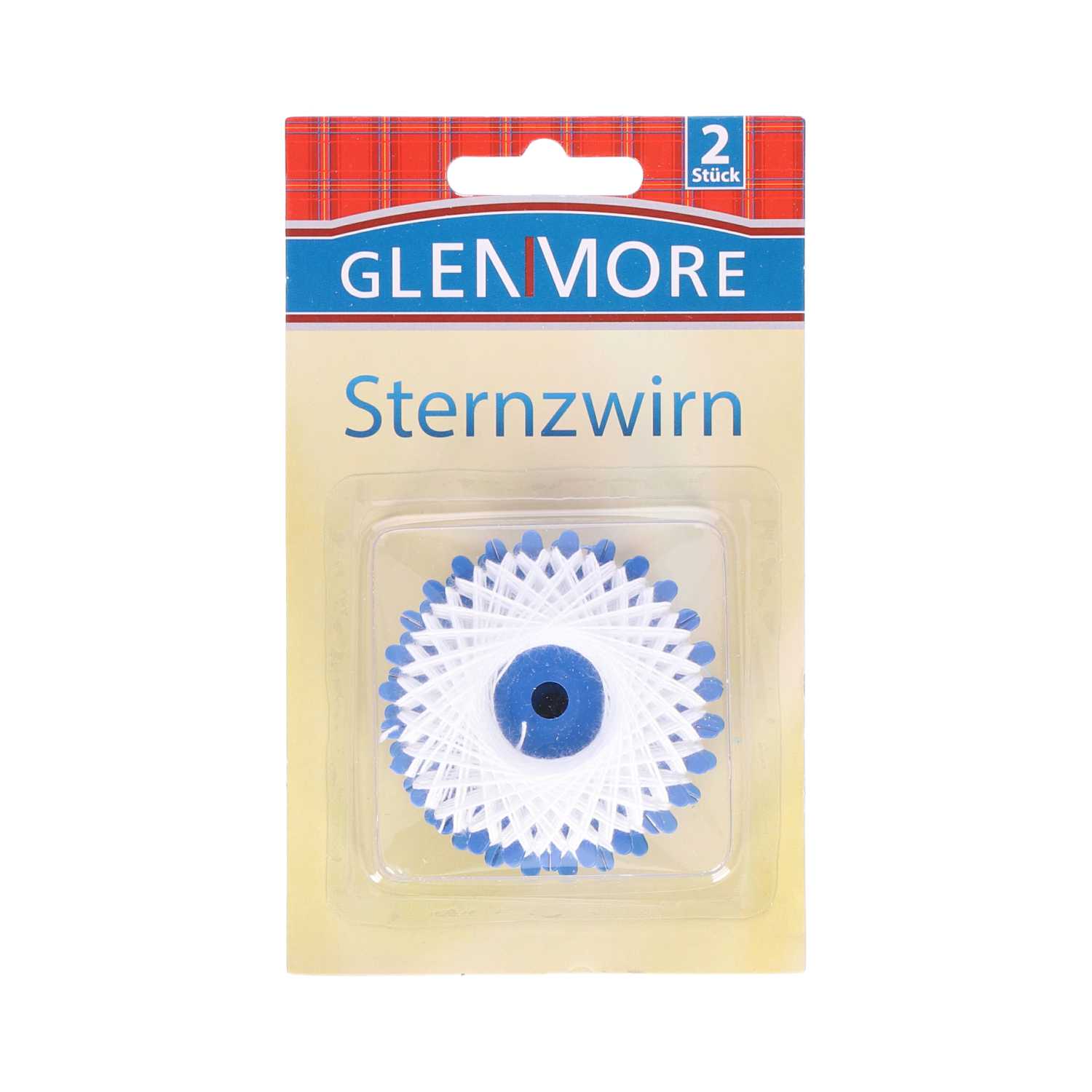 GlenMo. Sternzwirn 2er, weiß