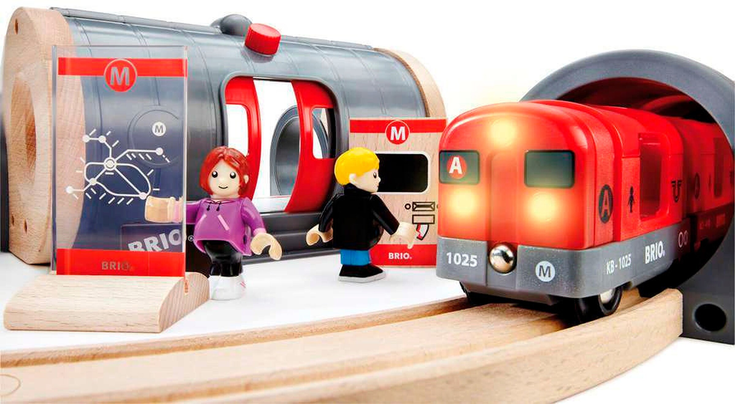 BRIO Metro Bahn Set