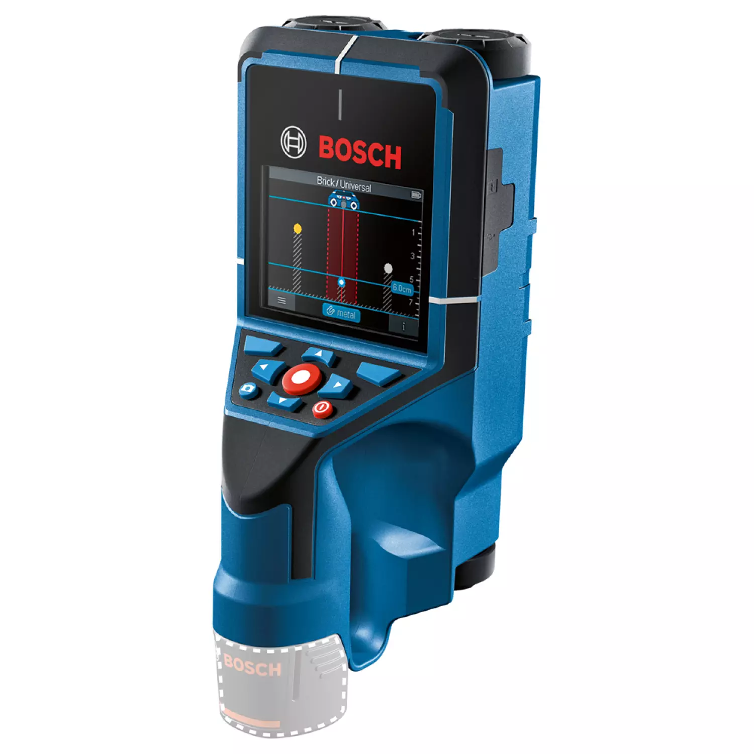 Bosch D-tect 200 C Detector muurscanner body in L-Boxx - 200mm