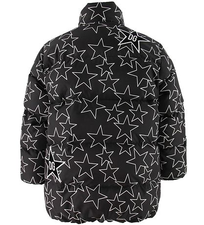 Dolce & Gabbana Daunenjacke - Schwarz m. Sternen