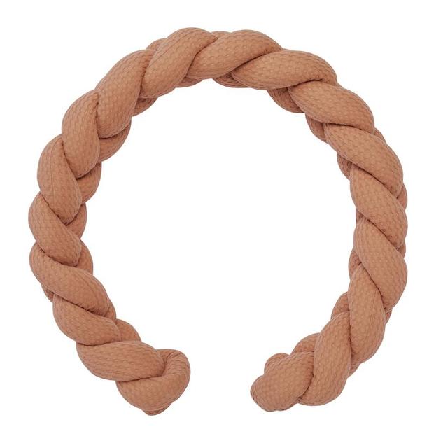 Tresse ouatinée en coton gaufré - Cassonade - BB&CO