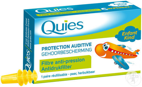 Quies Protection Auditive EarPlanes Enfant 1 Paire