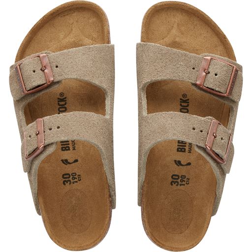 Birkenstock Arizona Kids Sandaler, Taupe, 30
