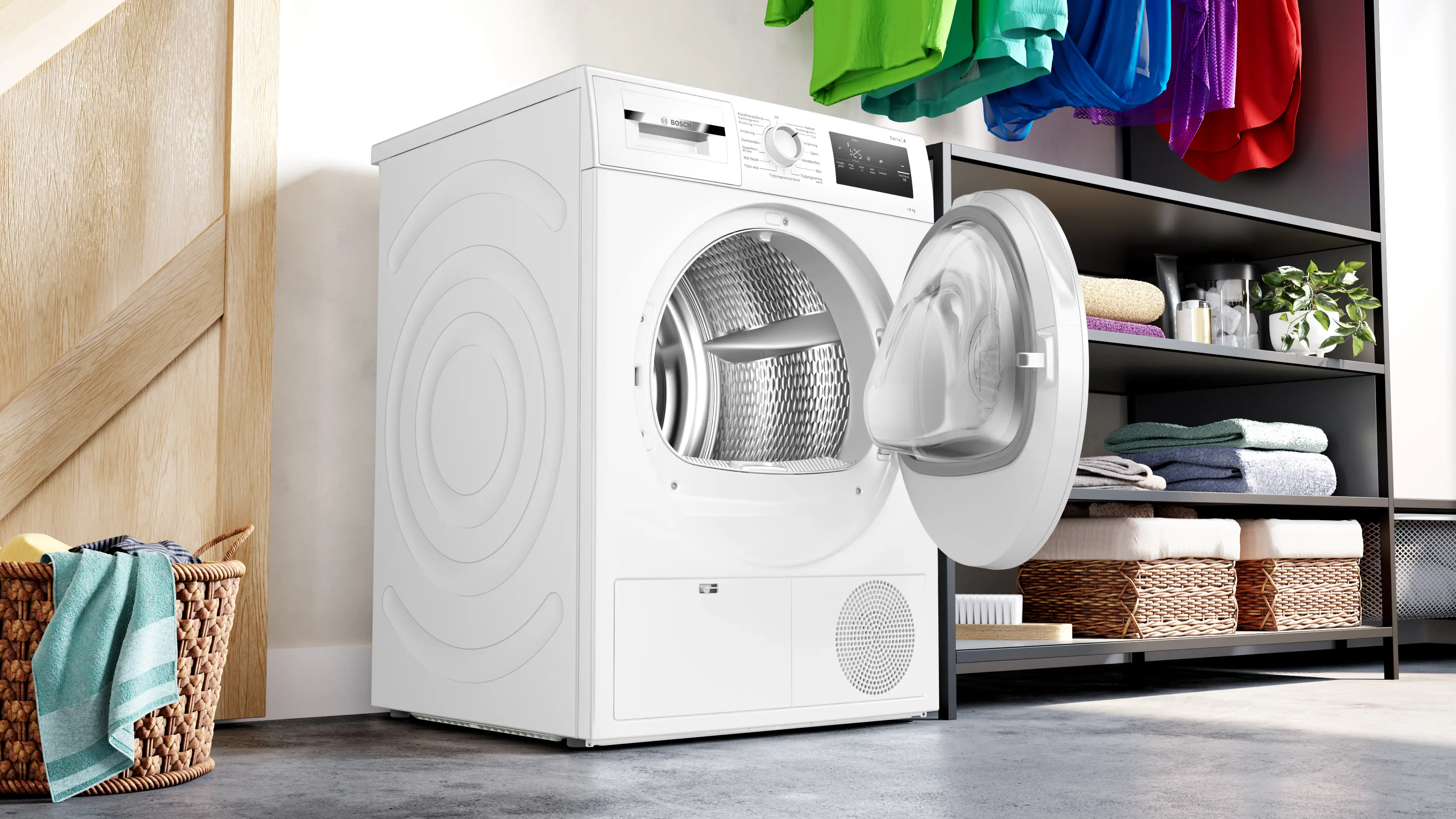 Serie 4 Warmtepompdroger 8 kg