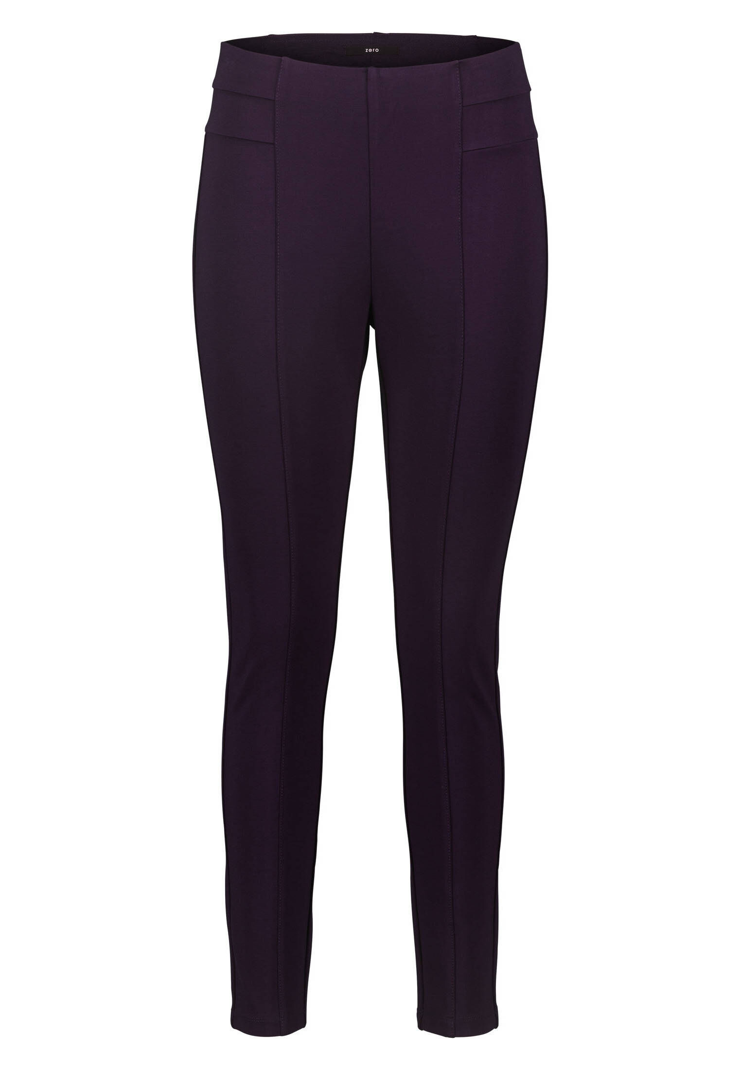 zero| Damen Jerseyhose mit Ziernaht 28 Inch