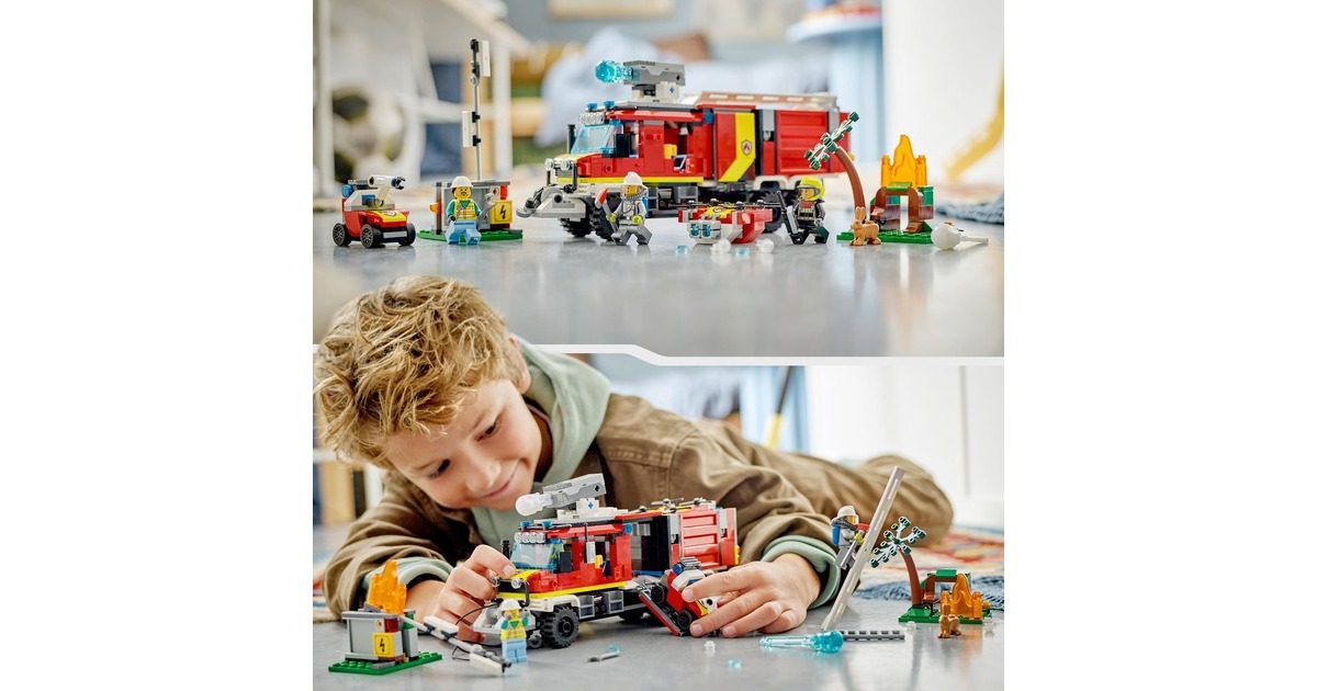 LEGOCity - Brandweerwagen Constructiespeelgoed  (60374)