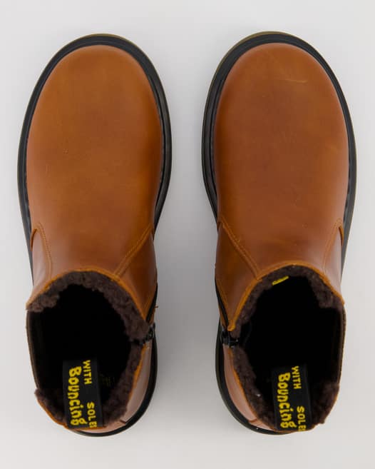 Dr. Martens Juniors Chelsea Boot Winterstiefel in Braun