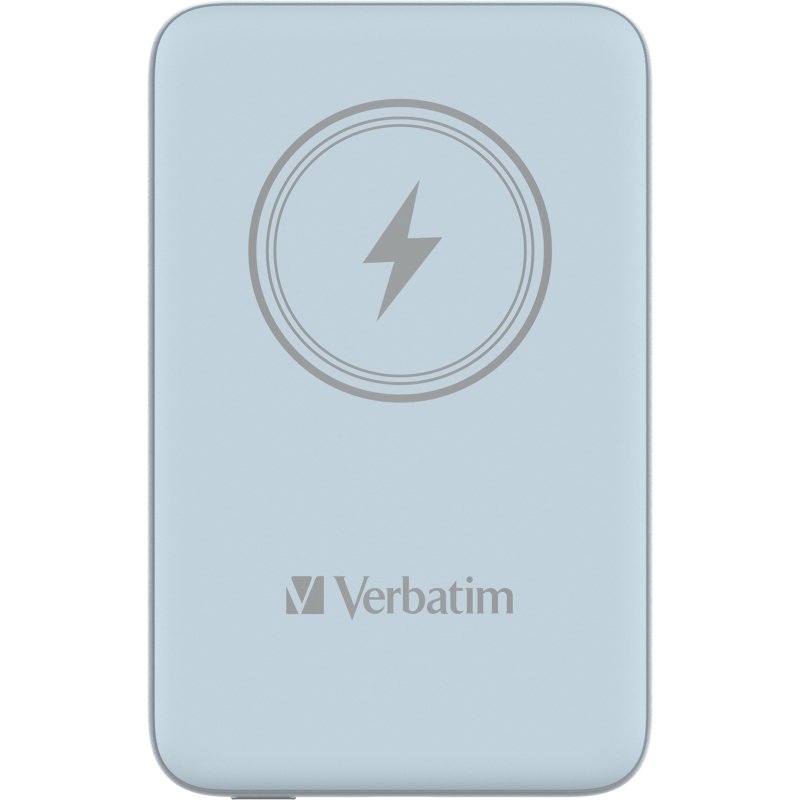 Verbatim Charge 'n' Go Lithium Polymère (LiPo) 10000 mAh Recharge sans fil Bleu