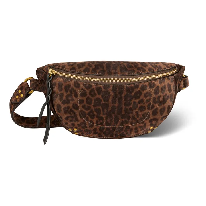 Jérôme Dreyfuss Sac Banane Lino  | Léopard