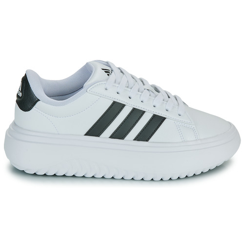 Adidas Sportswear - GRAND COURT PLATFORM - Blanc / Noir