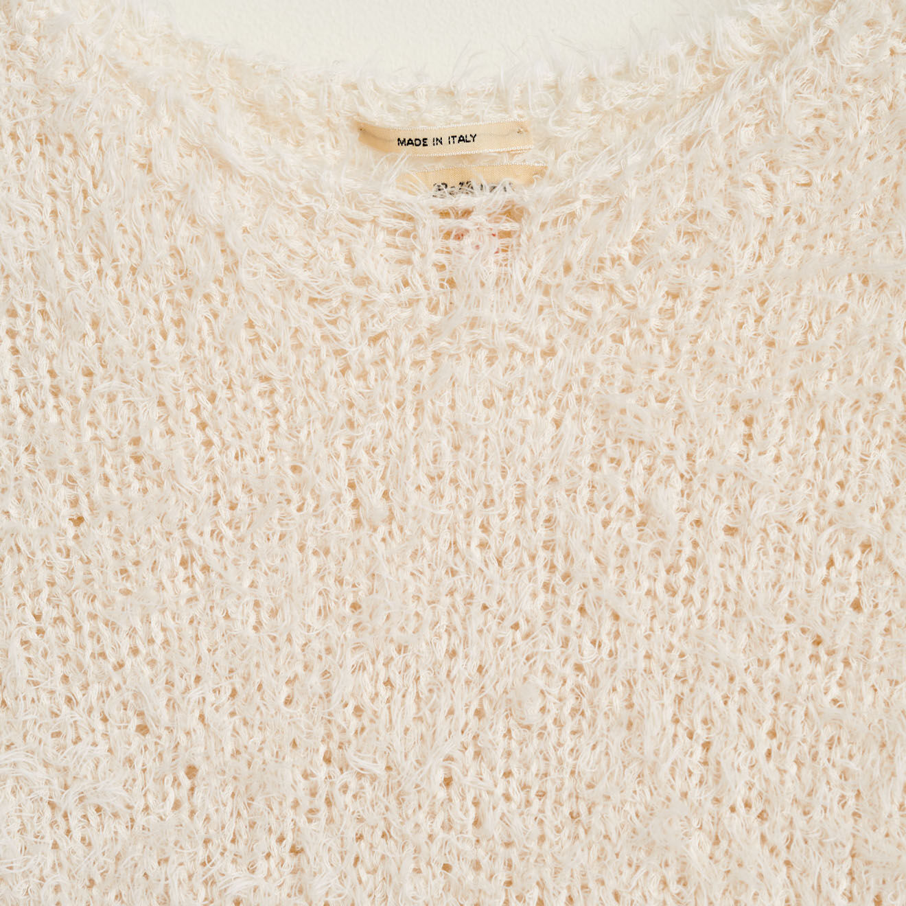 Bellerose Pull 100% Coton Bio Nomed fluffy écru