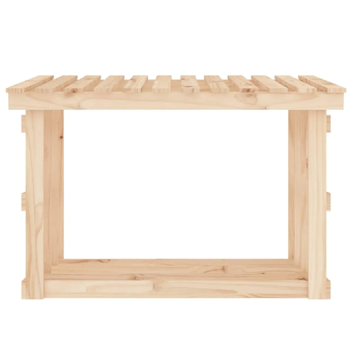 vidaXL Support bois chauffage