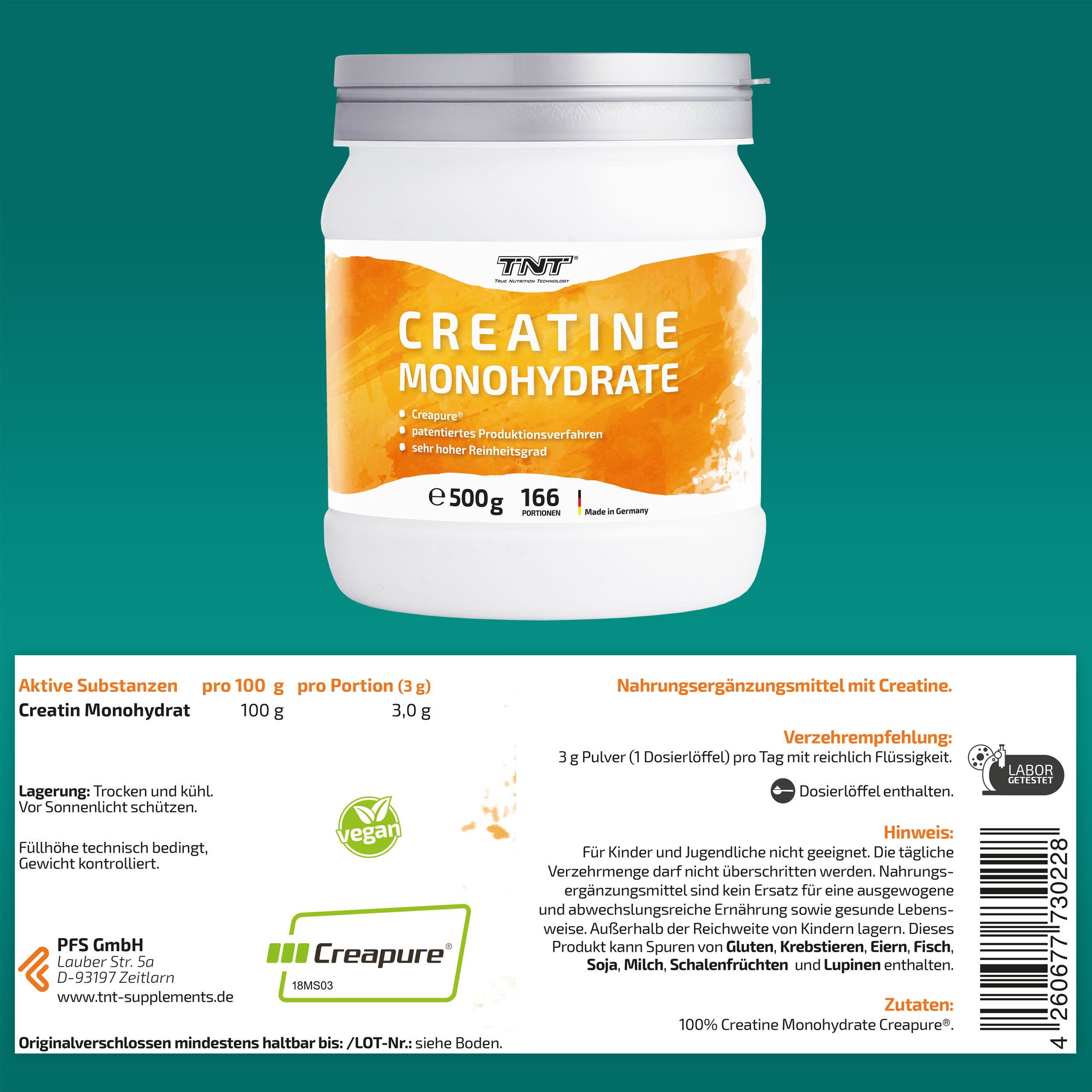 TNT Creatine Monohydrate Creapure®