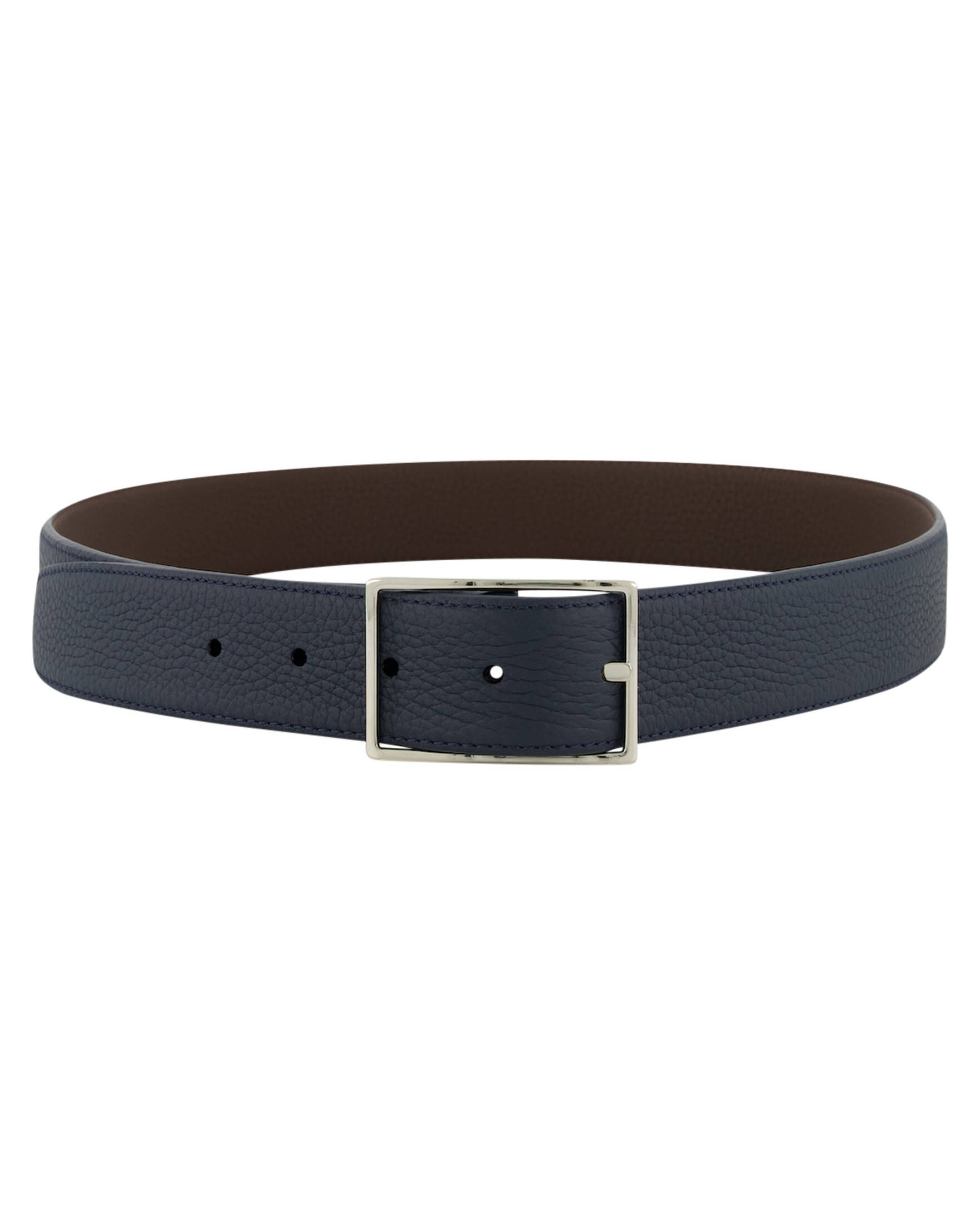 SIMONNOT GODARD| Damen und Herren Wendegürtel GRAIN aus Leder