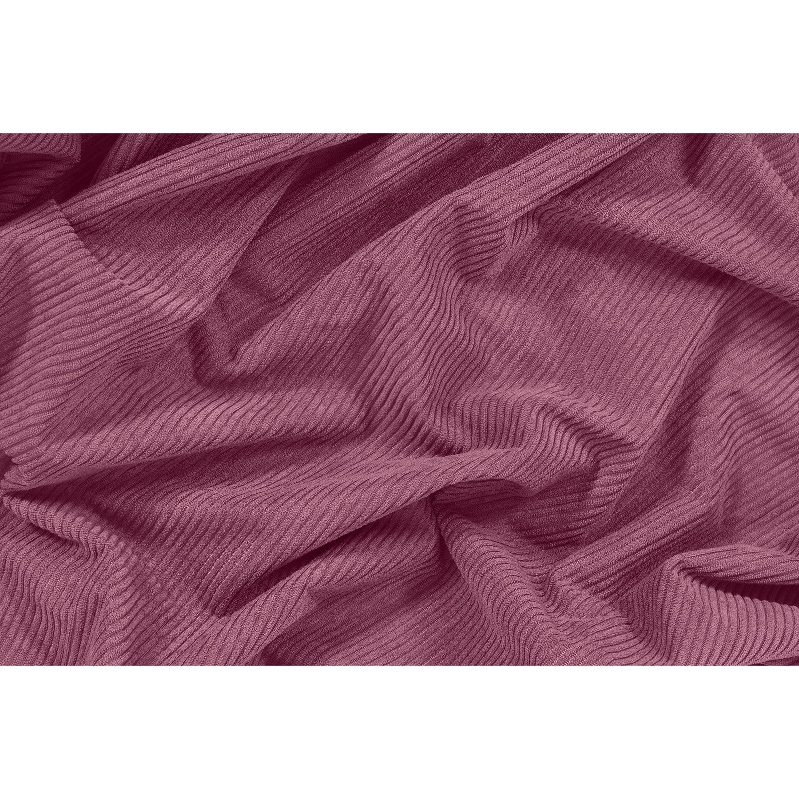 Fertigvorhang Rippenoptik mauve 140 x 250 cm