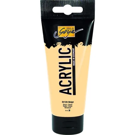 SOLO GOYA Acrylic Beige 100 ml Tube