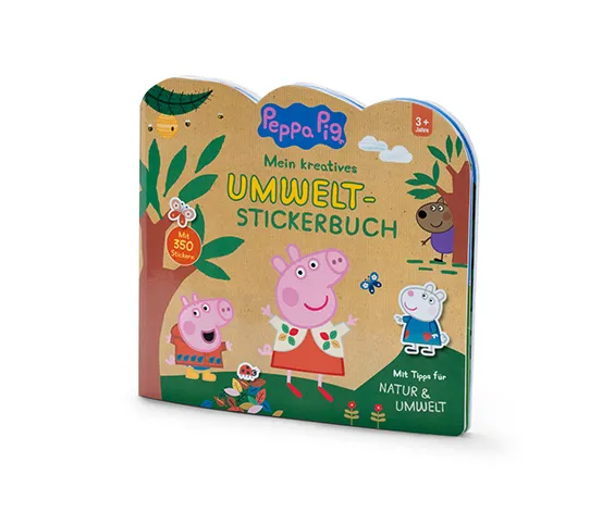 Buch »Peppa Pig ‒ mein kreatives Umwelt-Stickerbuch«