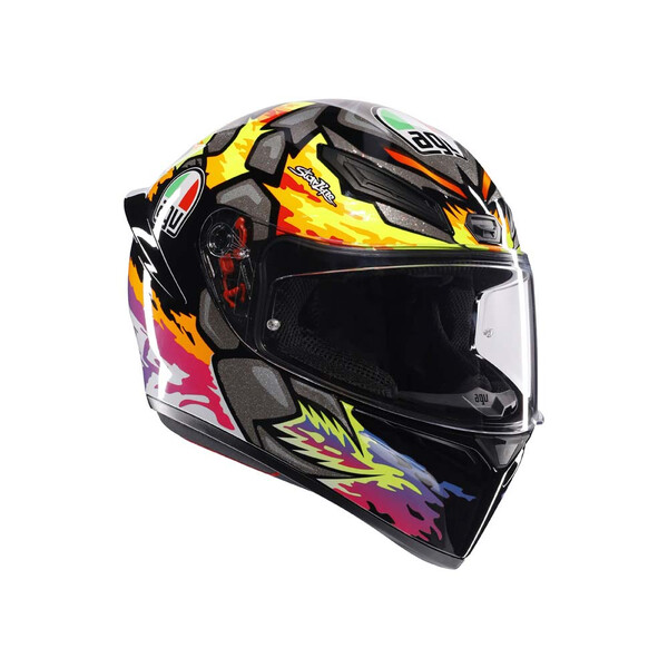AGV - Casque K1 S Bezzecchi 2023 Multicolore / Noir