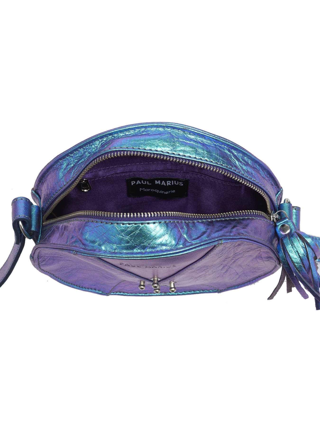Sac bandoulire Precieux Scarabe cuir PAUL MARIUS