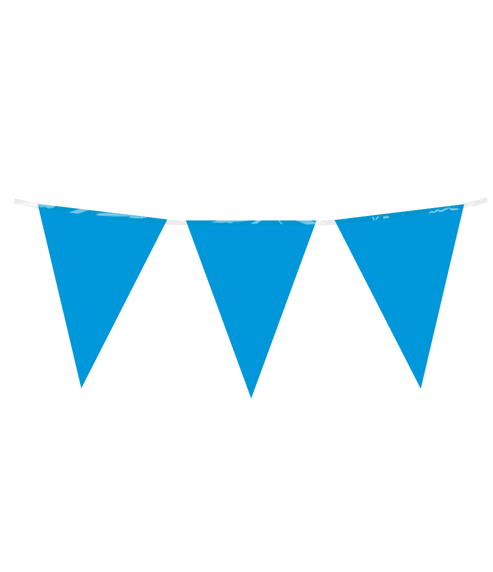 Blauwe Slinger Plastic 10m