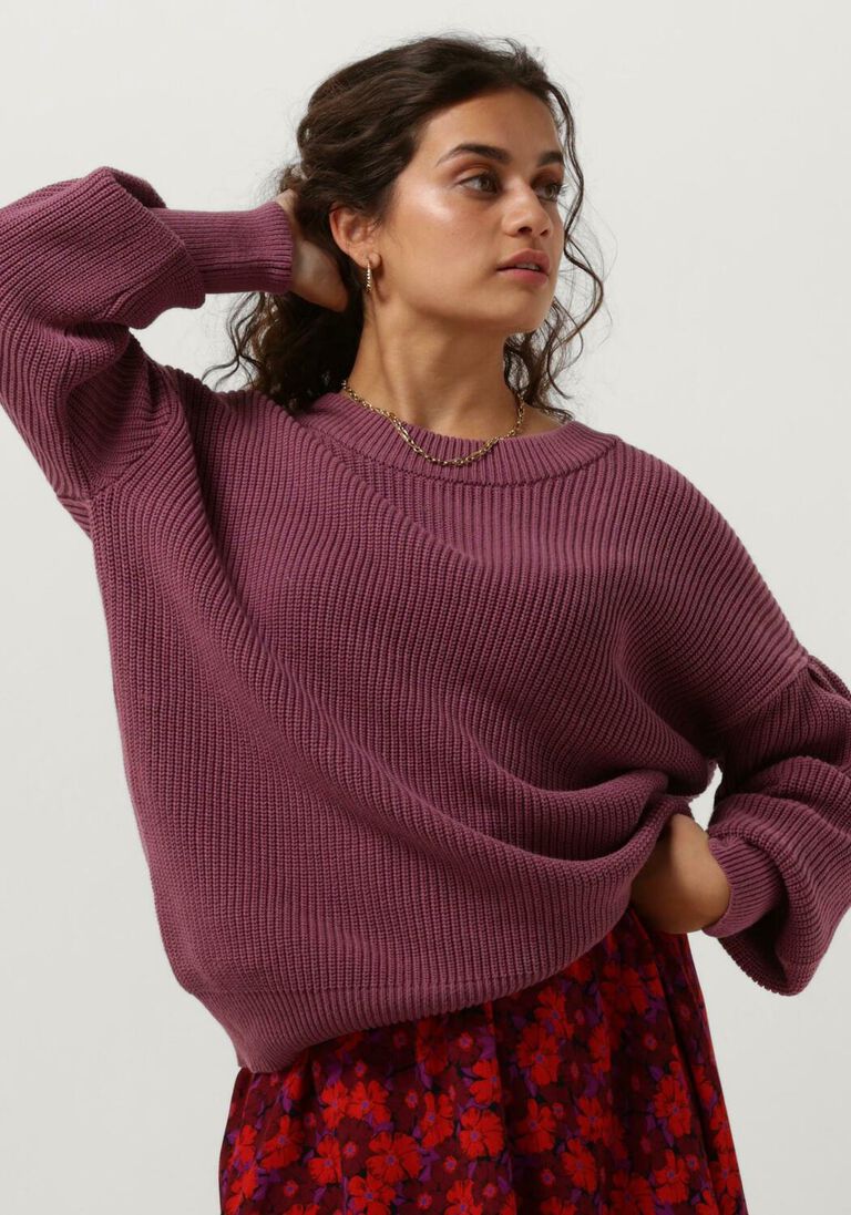 YDENCE paarse ydence trui knitted sweater jenny