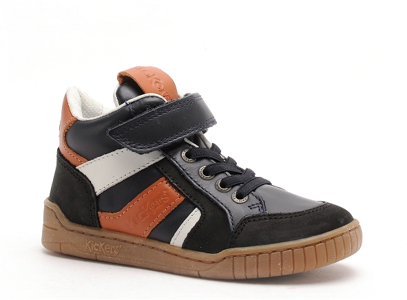 Kickers boots bottine enfant wincky cdt noir