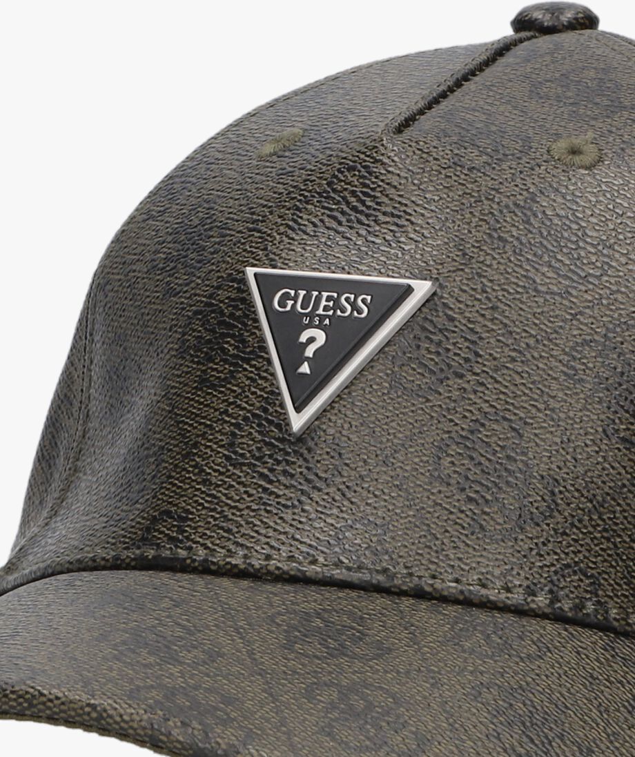 GUESS groene guess pet vezzola smart baseball cap