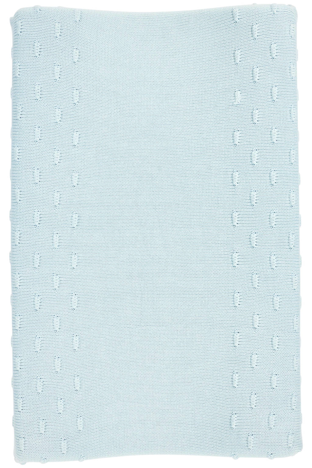 aankleedkussenhoes Knots light blue