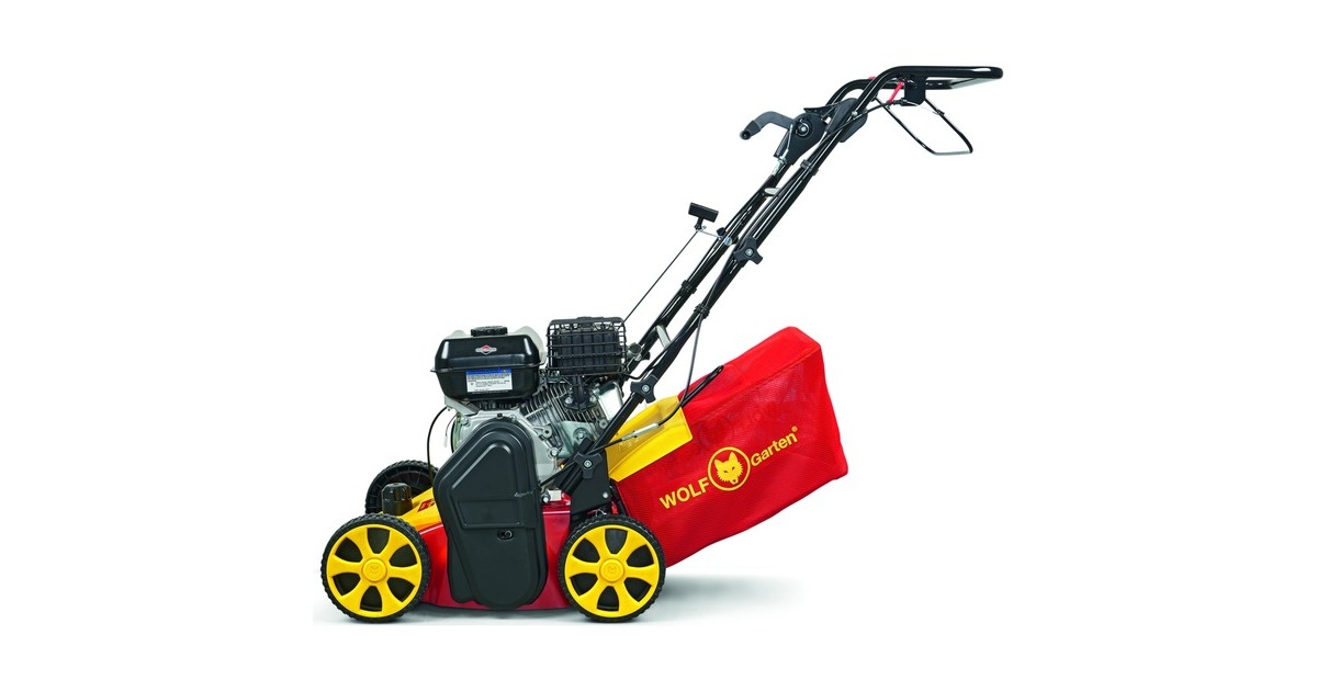 WOLF-GartenBenzine Verticuteermachine VA 389 B verticuteerder  (Rood/geel, 38cm)