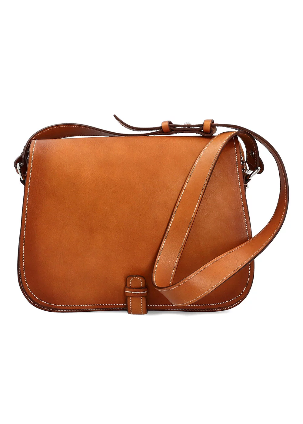 BESACE FLORENTINA CUIR GM CAMEL