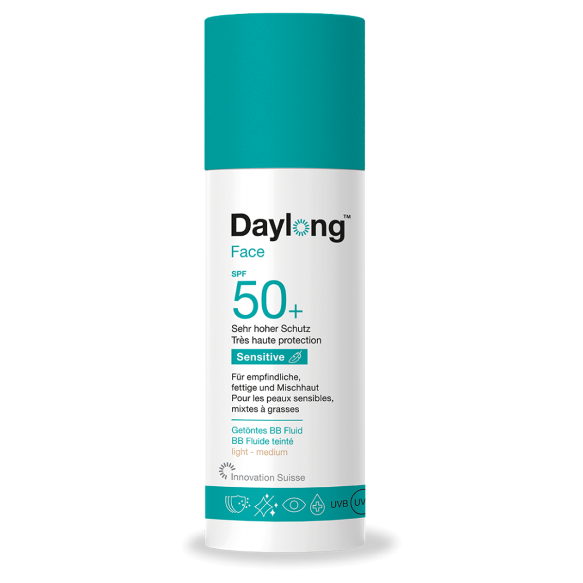 DAYLONG Sensitive Face getöntes BB Fluid SPF 50  50 ml